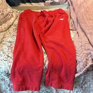 Nike Bright Red Joggers